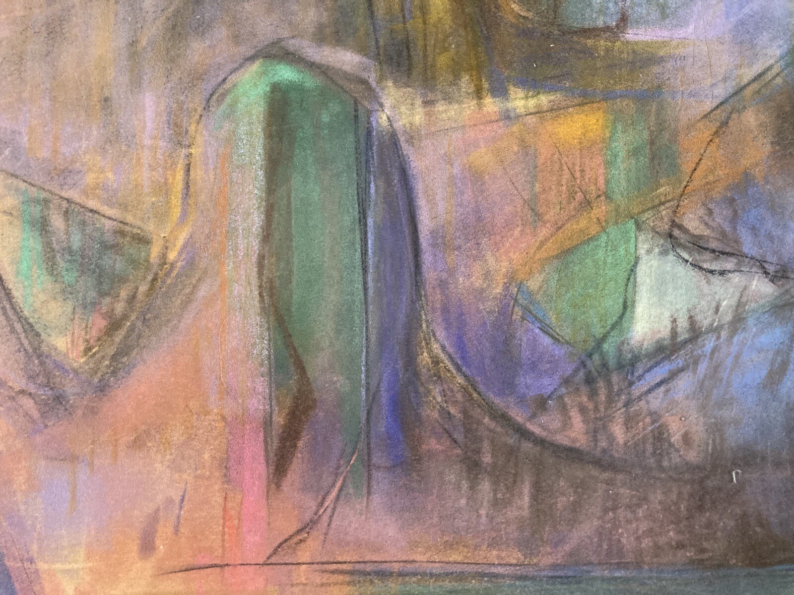 Very Beautiful Abstract Drawing Frederic Gisselbrecht Abstraction Art Charcoal Paper