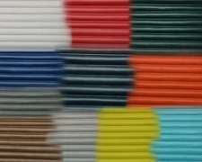 PREMIUM PLEATED FAUX LEATHER VINYL FABRIC MARINE OUTDOOR AUTO UPHOLSTERY BTY 54"