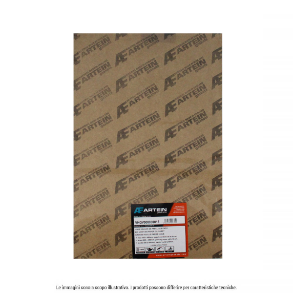 FOGLIO PER GUARNIZIONI DI CARTA ARTEIN 300X450MM SPESSORE 0,25MM