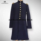 New Navy Blue Wool Union Civil War Infantry Frock Coat,Federal Officer's Uniform
