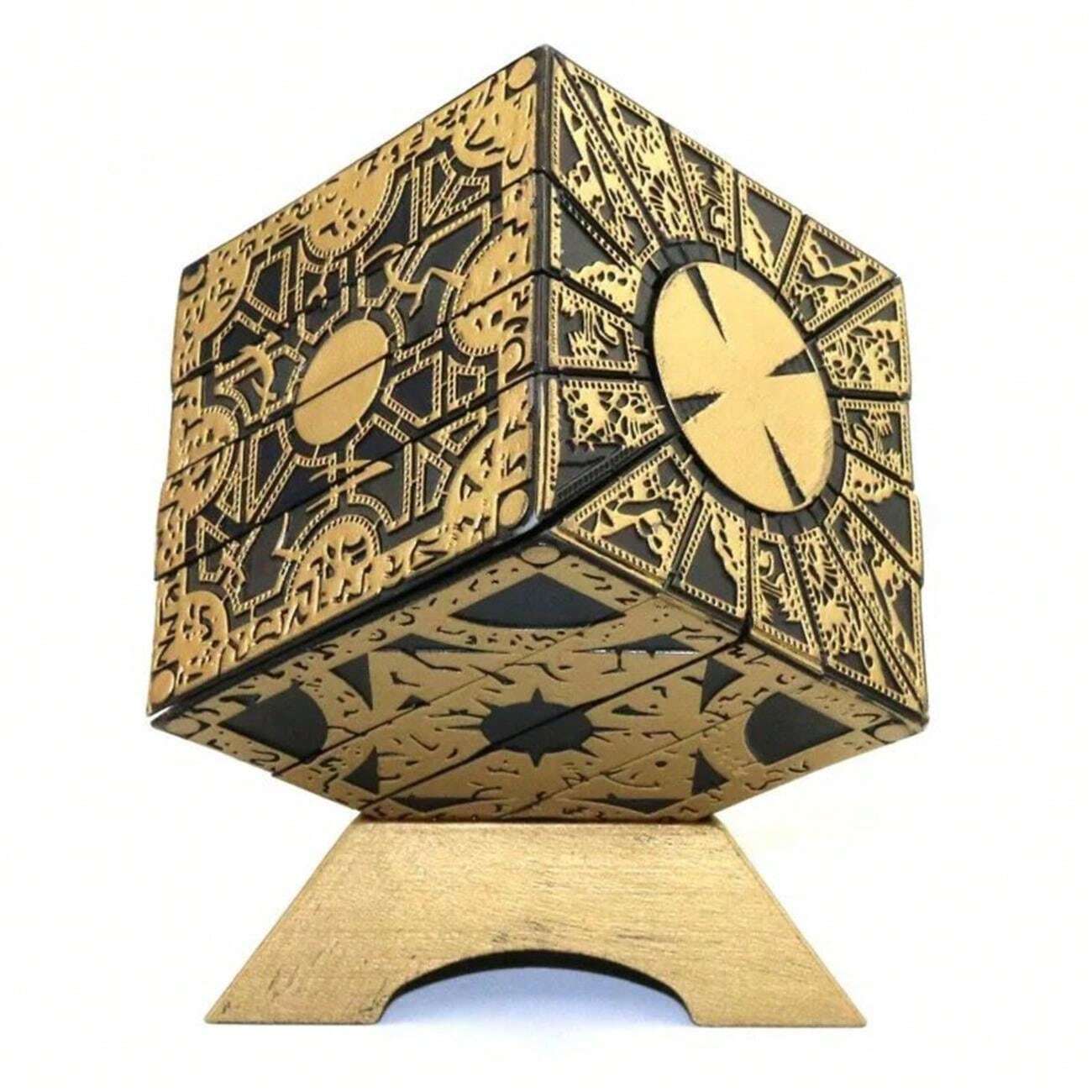 Movable Hellraiser Puzzle Box Horror Pinhead Prop Decoration