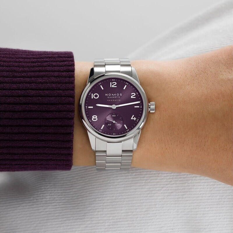 NOMOS Glashütte Club Sport Neomatik 34 Purple - 757 | eBay