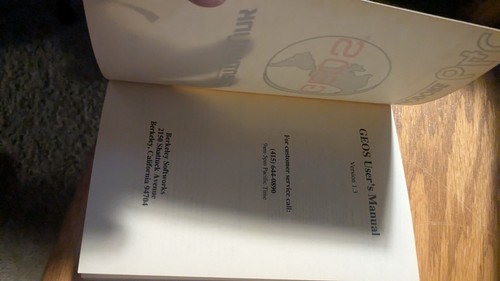 Commodore 64C Geos Quantum Link User's Guide Paperback Book - Zdjęcie 3 z 4