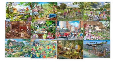 House of Puzzles Puzzles 500 Teile Pferdestärken, Schrammen, Pfützen etc.