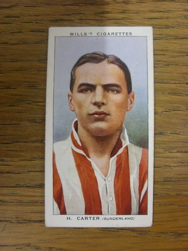 1939 Association Footballers [W.D. & H.O. Wills]: Sunderland - No.11) H Carter [