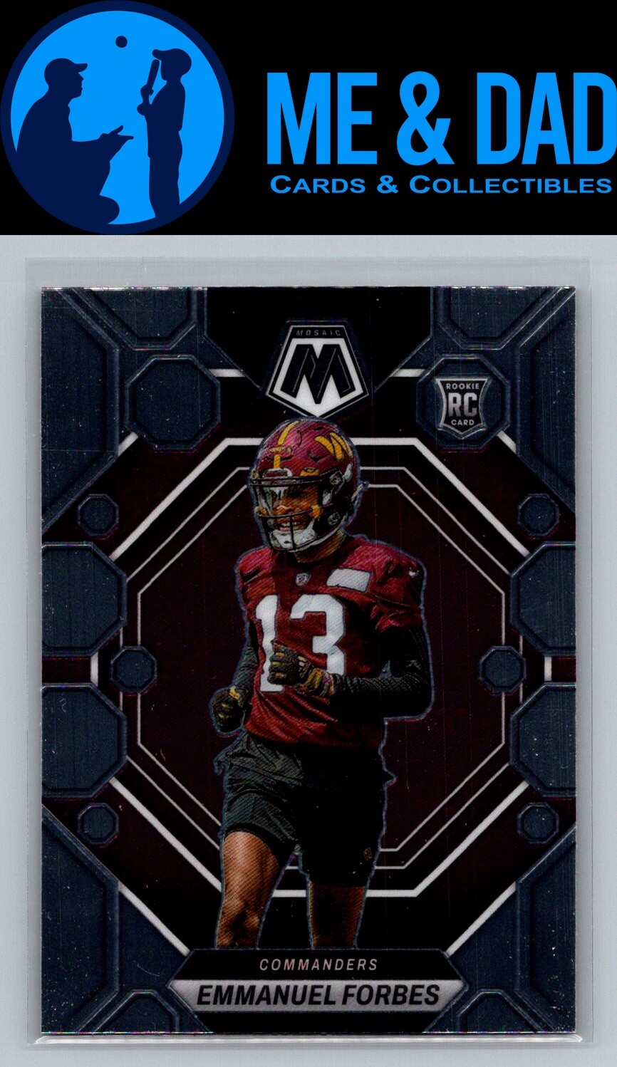 2023 Panini Mosaic #319 Emmanuel Forbes