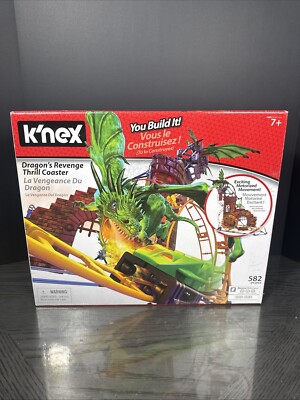K NEX Dragon s Revenge Thrill Coaster Building Toy Age 7+