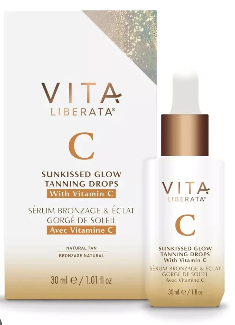 Vita Liberata Sunkissed Glow Tanning Drops With Vitamin C | 30ml Organic