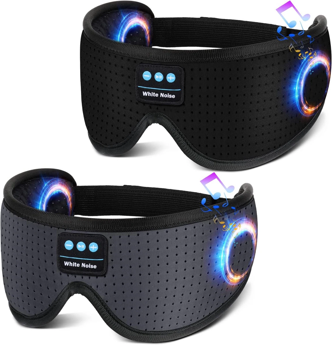 Sleep Headphones White Noise Bluetooth Sleep Mask 3D Breathable