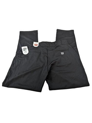 Pantalon De Baseball Wilson Homme - Blanc à Piping Noir - Taille L (neuf)