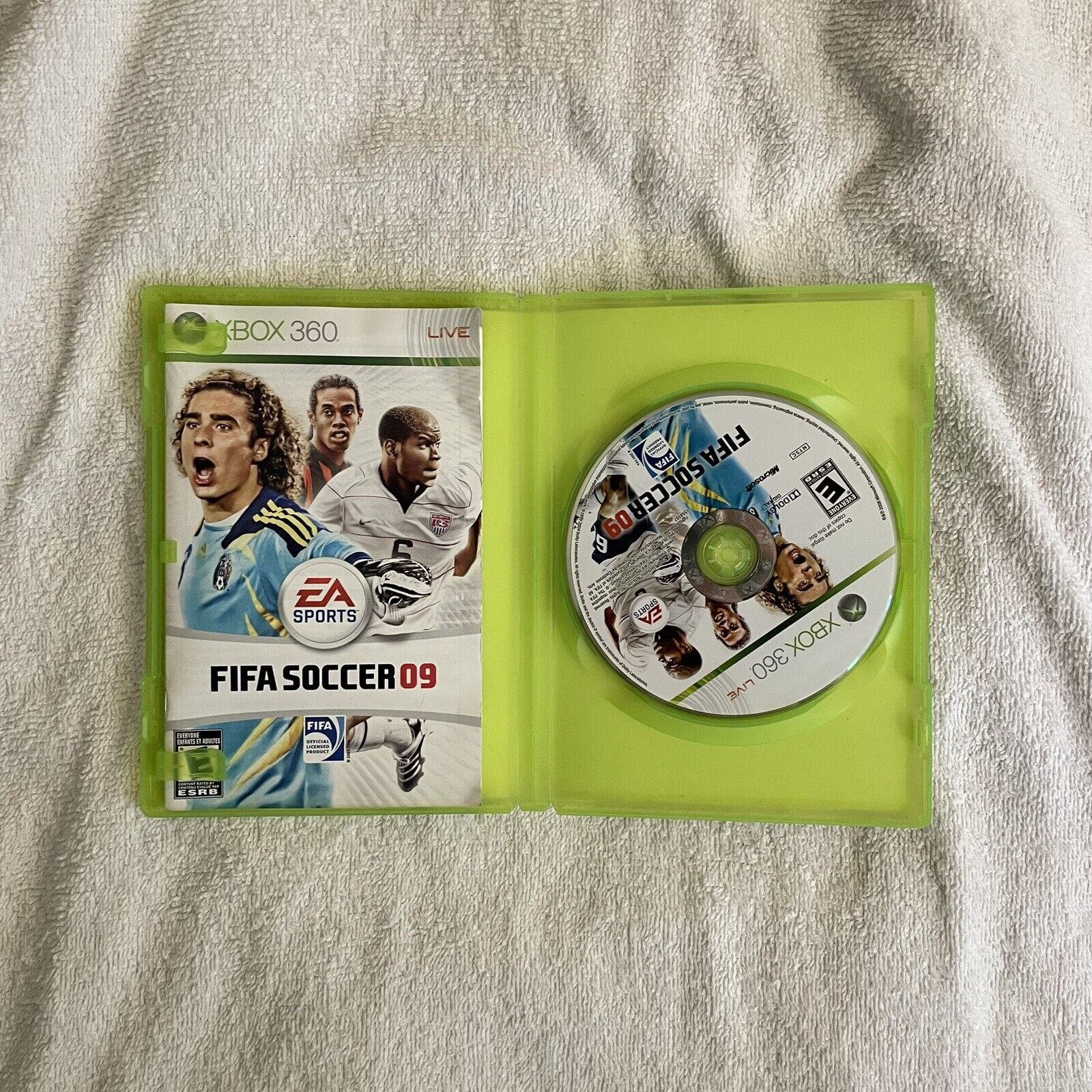 FIFA Soccer 09 Xbox 360 AD - (See Pics) 14633155815