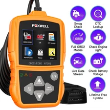 Foxwell NT201 OBD2 Scanner Car Code Reader Diagnostic Tool Check Engine Fault