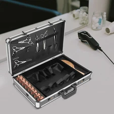 Barber Carrying Case Handbag Box For Scissors Clipper Trimmers Suitcase USA