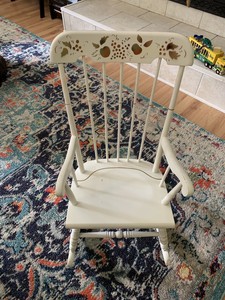 oak hill child's rocking chair