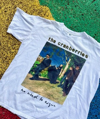 Vintage 1995 The Cranberries No Need to Argue Rare GEM Graphic Shirt USA XL