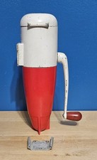 Vintage Dazey Triple Ice Crusher Hand Crank - Includes Wall Mount
