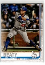 2019 Topps Update Matthew Beaty RC Los Angeles Dodgers #US174