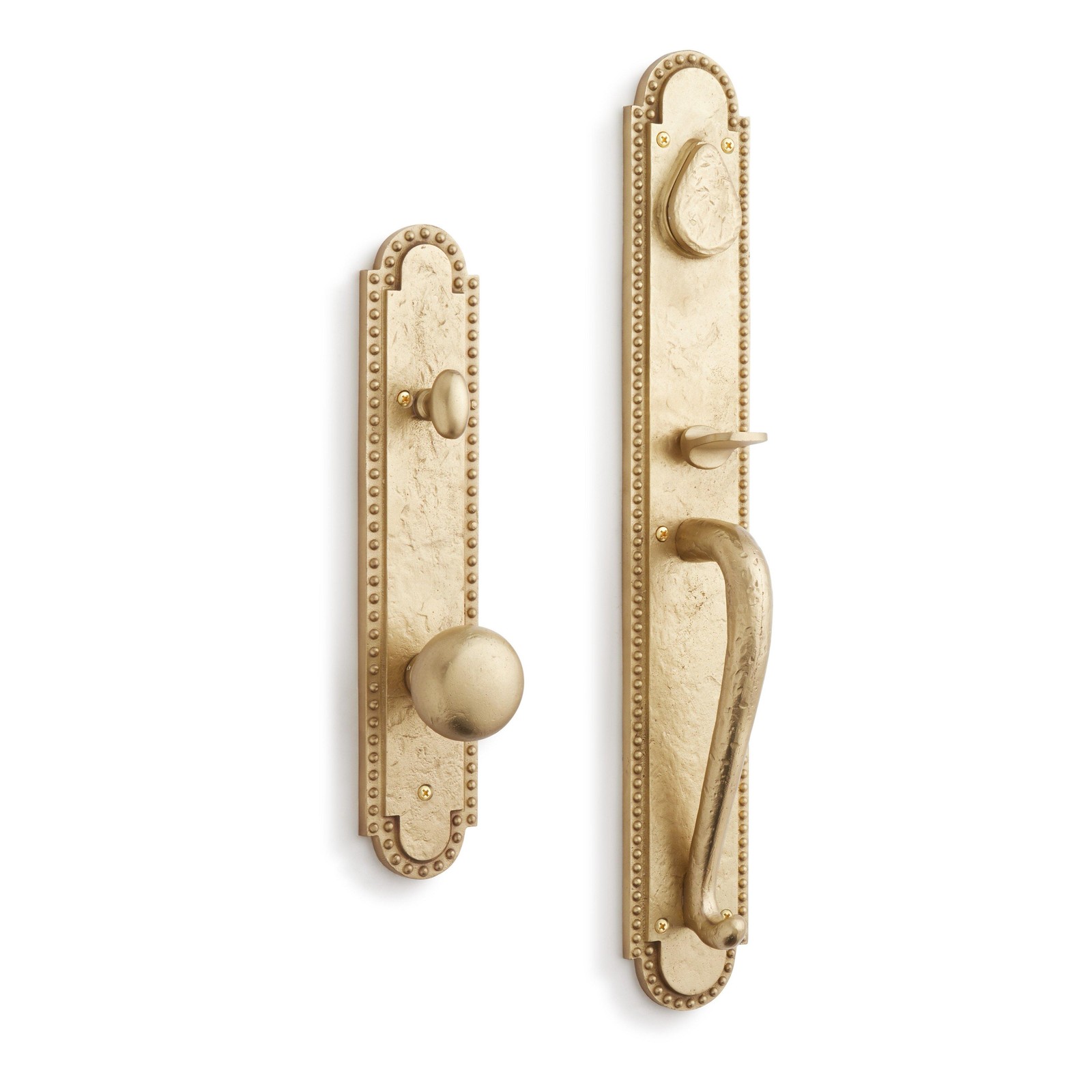 Signature Hardware SH552149SB Roman Entrance Door Set Knob wSpring Assistance 33390₽