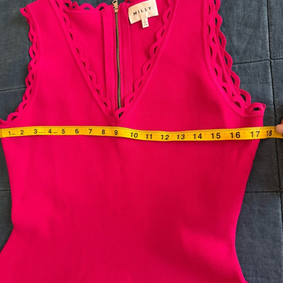 Milly Fit & Flare Knee Length Dress. Size Large | eBay Milly Fit & Flare Knee Length Dress. Size Large | eBay