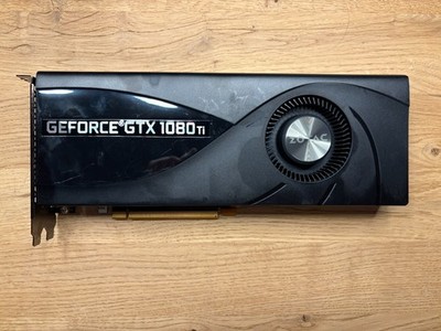 ZOTAC GeForce GTX 1080TI 11GB GDDR5X Grafikkarte Founders Edition/Blower