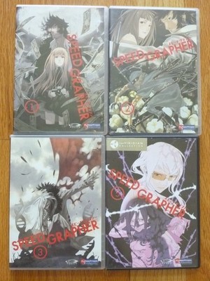 Speed Grapher 4-DVD Lot Anime Series Volumes 1 2 3 5  Funimation