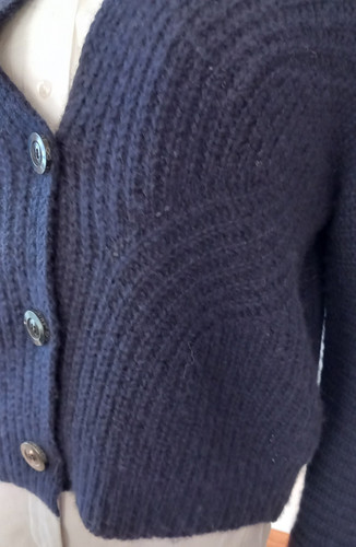 SMINFINITY - Strickjacke - NEU - S/M - dunkel BLAU - 70% Cashmere/30% Wolle ? - Bild 4 von 18