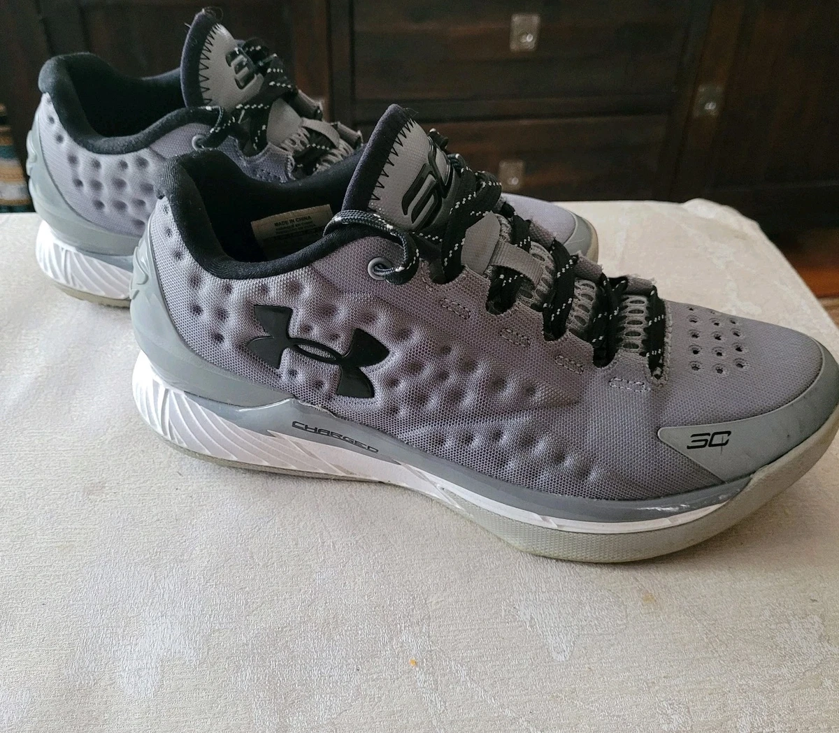 Under Armour Curry 1 Low Black SIlver for sale | eBay