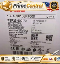 1pc ABB PSR25-600-70 Soft Starter 25A Free Shipping US Stock New Sealed Factory