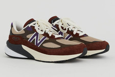 New Balance 990v6 Rich Oak Brown Purple Beige U9900P6 Men's Size 11 Made In USA