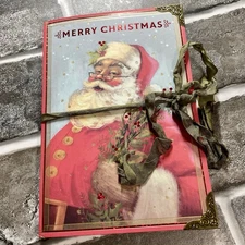Vintage Style Christmas Junk Journal - Handcrafted Diary - December Daily