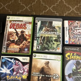 Lot Of Assorted Video Game Extras! Cases Manuals Poster Chargers - Lot As Is!