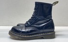Dr Martens Women's Black Leather Lace-Up Boots Size 6 — photo 1