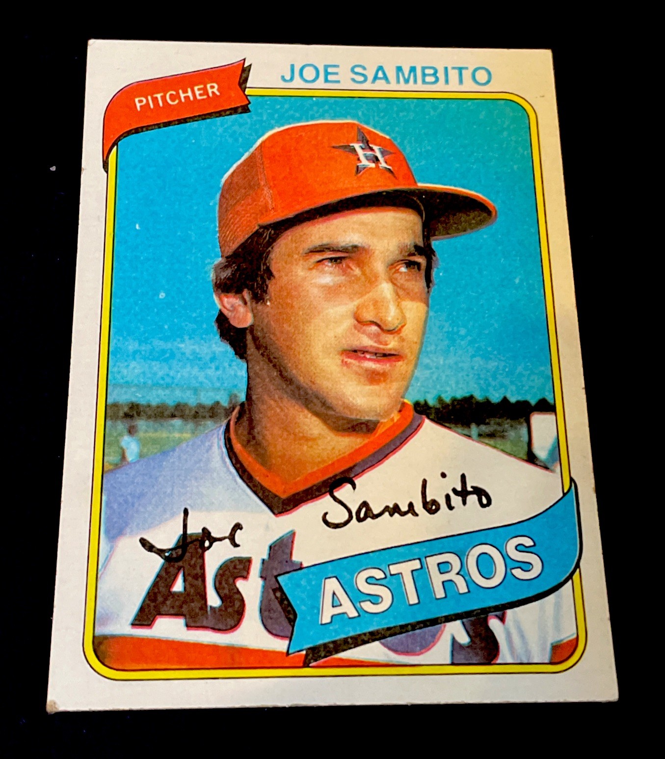 JOE SAMBITO 1980 TOPPS #571 HOUSTON ASTROS FREE SHIPPING