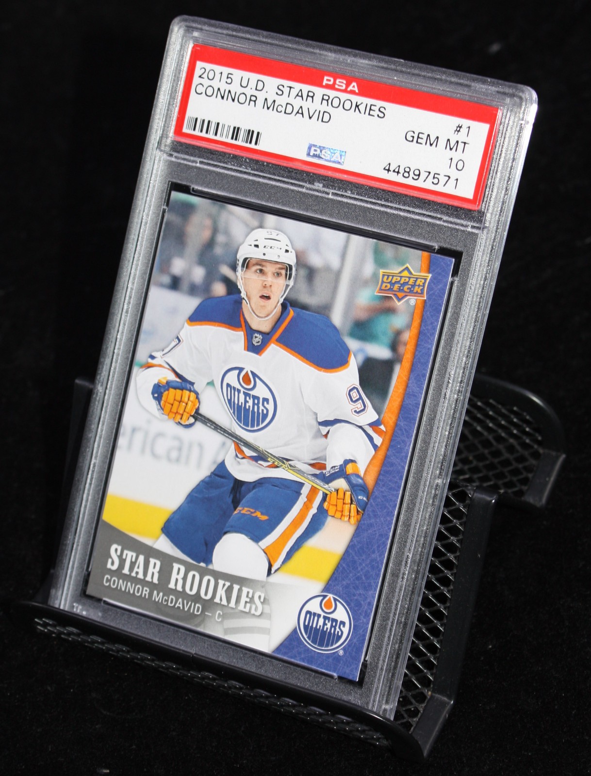 2015 Upper Deck Connor McDavid #1 PSA 10 Star Rookies