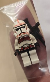 LEGO Star Wars Clone Shock Trooper Minifigure from Set #7671 - AFOL OWNED