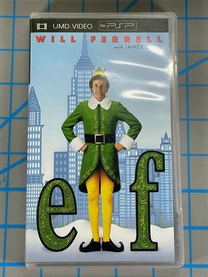 Sony PSP Elf Movie UMD Disc Will Ferrel Ferrell Christmas Playstation Portable