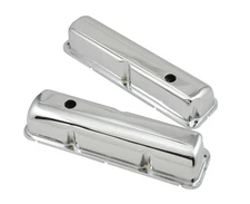 9412 Mr. Gasket Chrome Valve Covers with Baffle