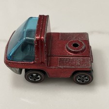 1969 Hot Wheels Redline Heavyweights RED Racing Team Truck Fire Truck Cab ONLY
