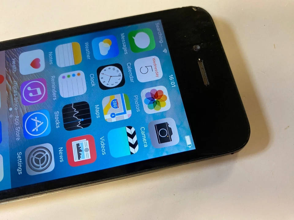 Apple iPhone 4S Smartphone Mobile UNLOCKED A1387 16GB IOS 9.3.5 Black - Image 4 of 4