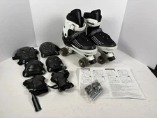  FYHART roller skates White And Black Color Full Set Of Pads 