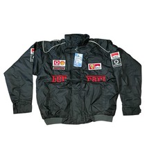 NWT Ferrari Michael Schumacher F1 Racing Jacket Black XL 8-Dragon LTD Retro