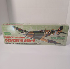Guillow's Supermarine Spitfire MK-I Flying Airplane Kit, Balsa, MPN 504