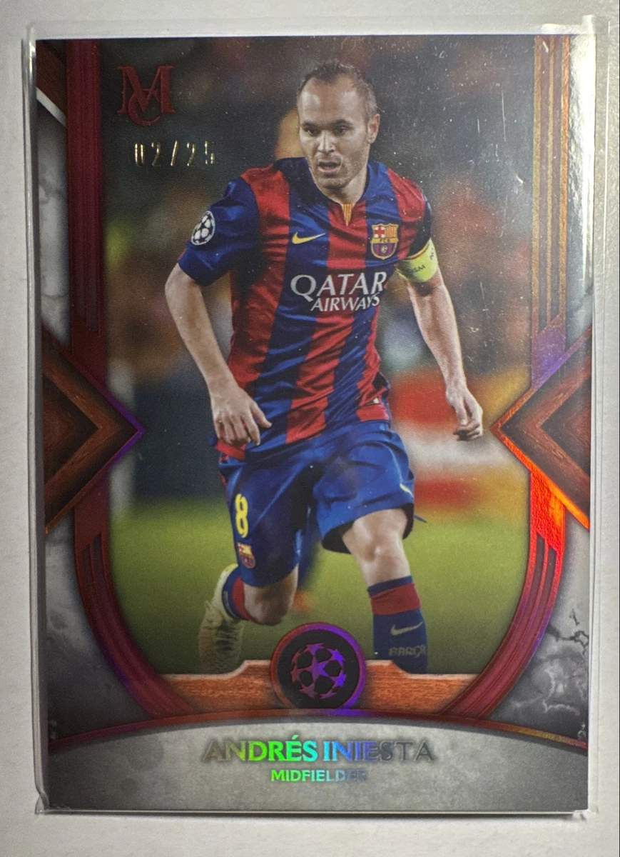 2022-23 Topps Museum Collection UCL Andres Iniesta #8 for sale | eBay