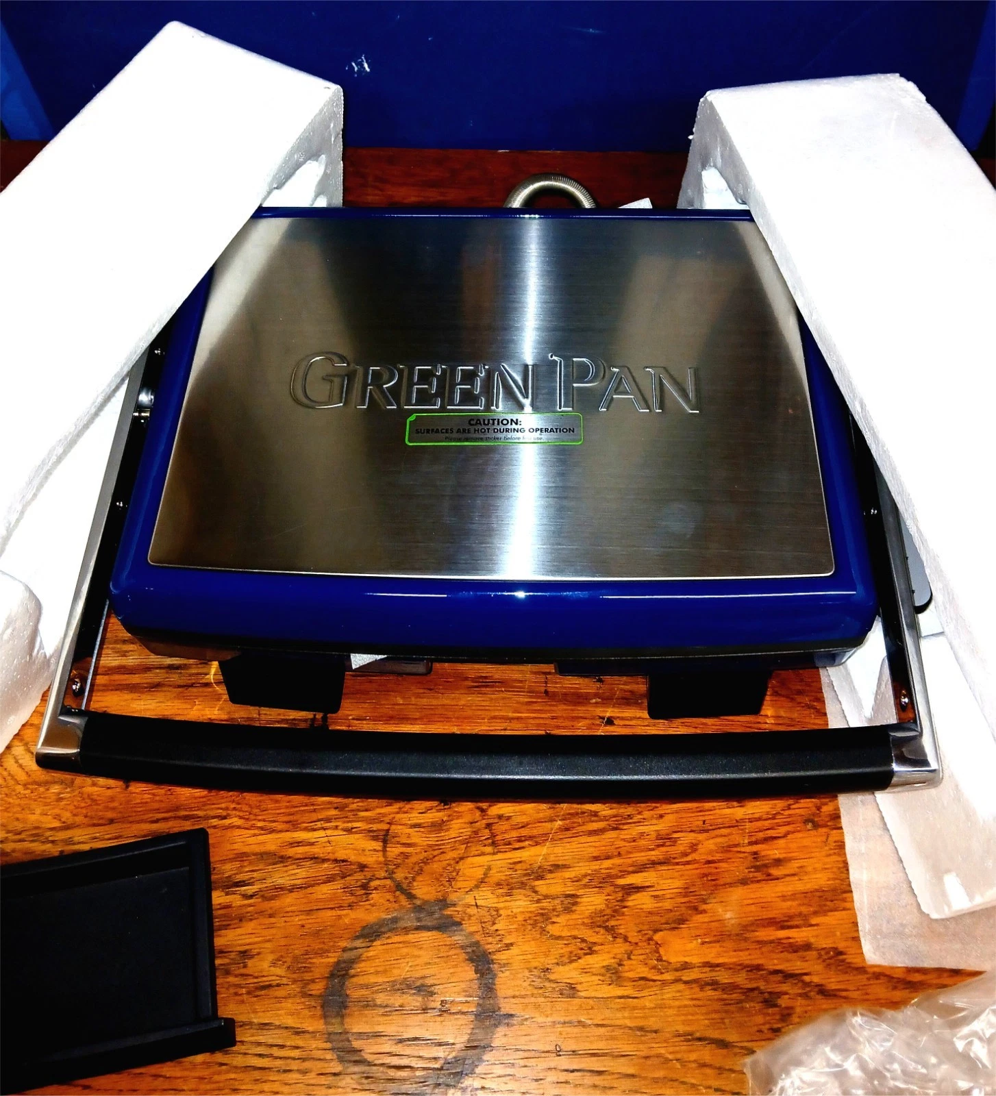 GreenPan Premiere Grill & Griddle PFAS-free Ceramic Nonstick Coating - NEW
Opens in a new window or