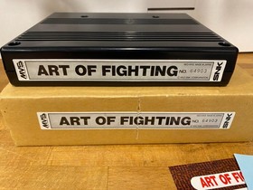 Mvs Neo Geo Art Of Fighting  English Marquee and Artset Same Serial 64903
