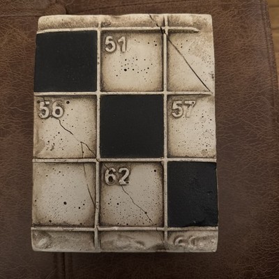 Sid Dickens T-218 lexicon Memory Block Tile Retired - EUC