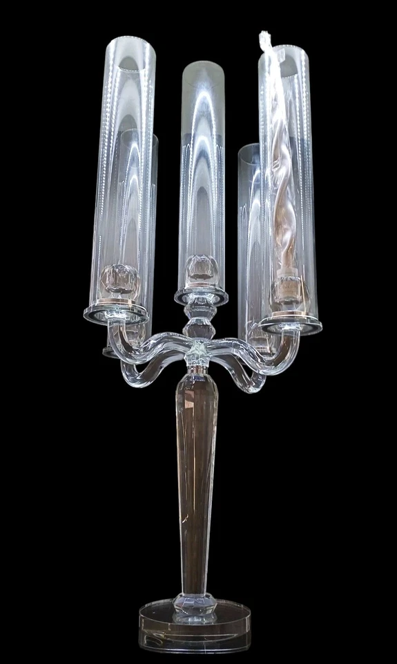 Candelabro Milano 5 Brazos Cristal FadeMaison H 69 Cm - Imagen 2 de 4
