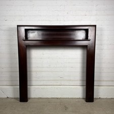 Reclaimed 1930’s Deco Mahogany Fire Surround