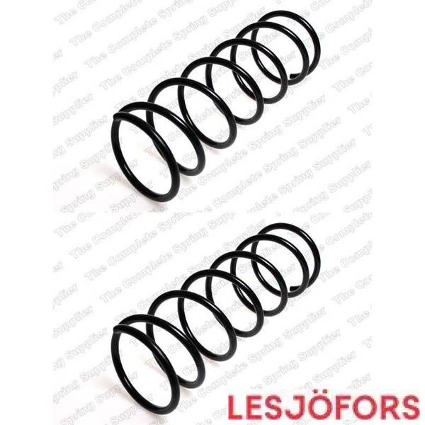 2X Fahrwerksfeder LesjÖFors 4015611 2 Federn Satz Federnsatz-image