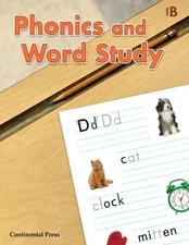 PHONICS BOOKS: PHONICS AND WORD STUDY, LEVEL B - 2ND GRADE By Continental Press